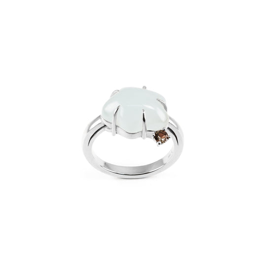 VIERI x Cloudy Blue Signature Ring Silver