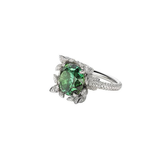 Lily Cocktail Ring Forest