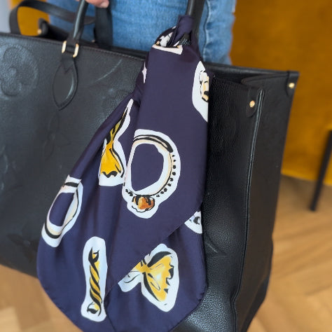 VIERI Seidentuch 70 Pasta & Jewels