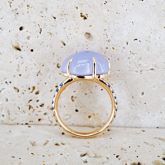 Cloud Ring Pavé
