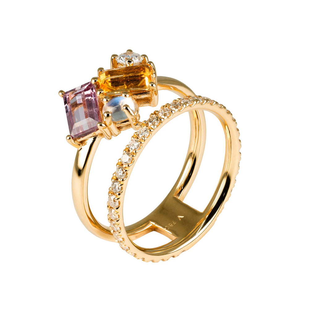 VIERI Candy Ring Love Peach