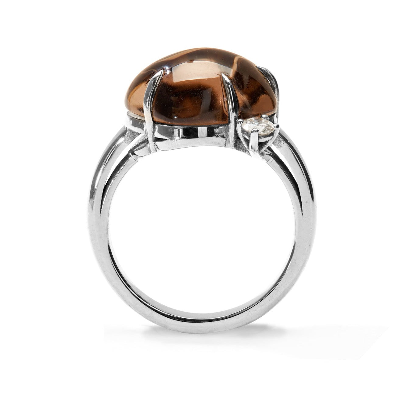 Cloud Ring Diamond Smoke