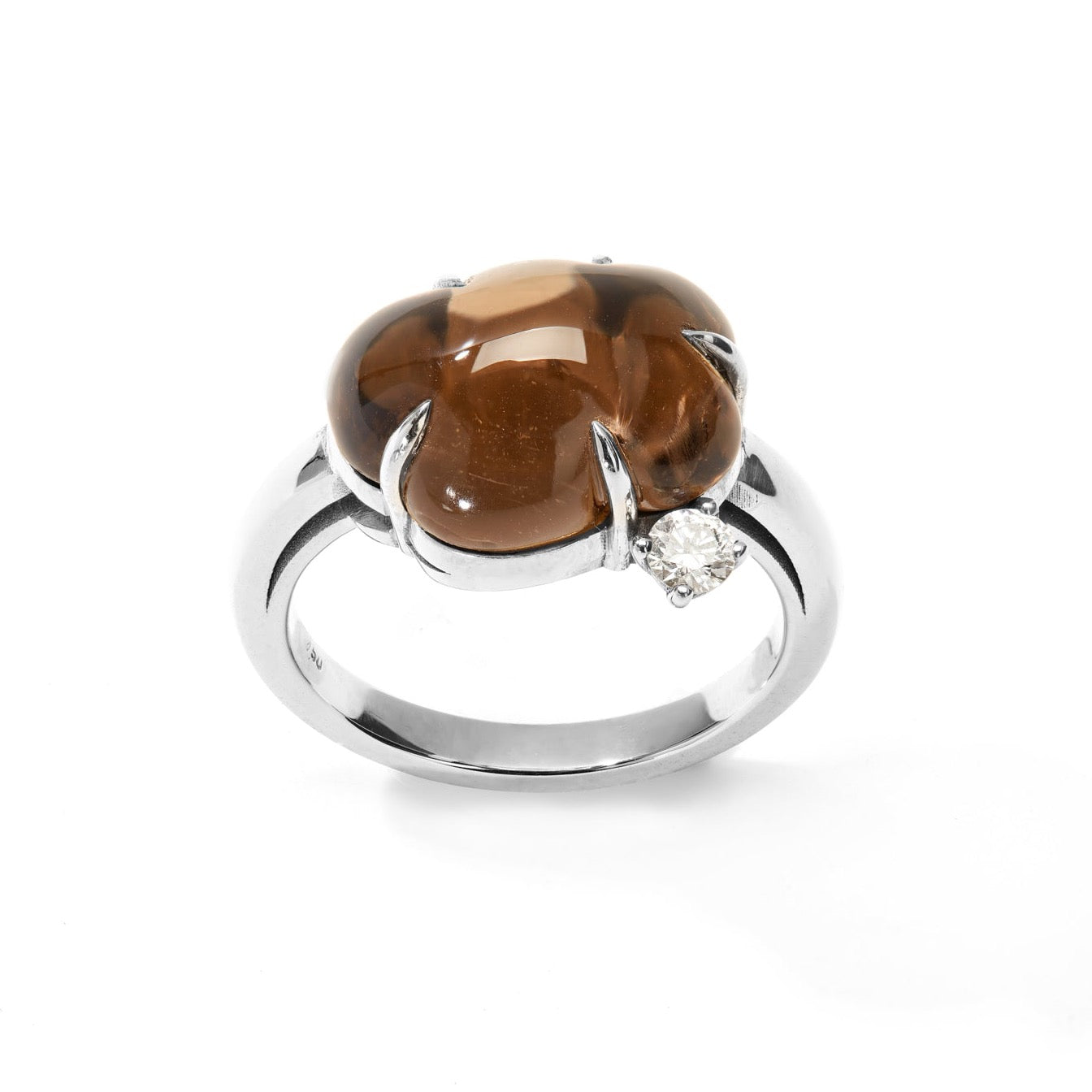 Cloud Ring Diamond Smoke
