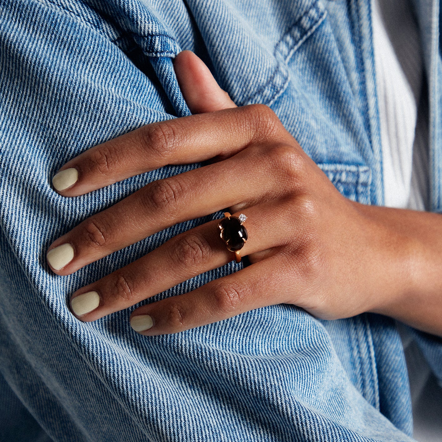 Cloud Ring Diamond Smoke