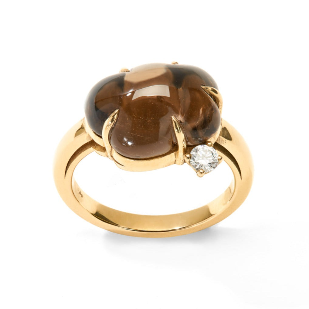 Cloud Ring Diamond Smoke