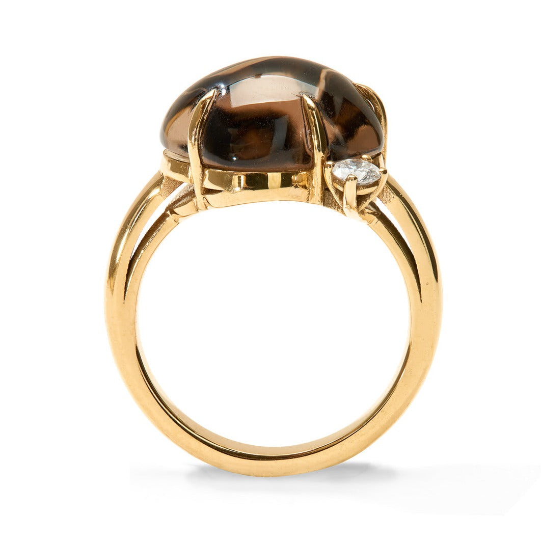 Cloud Ring Diamond Smoke