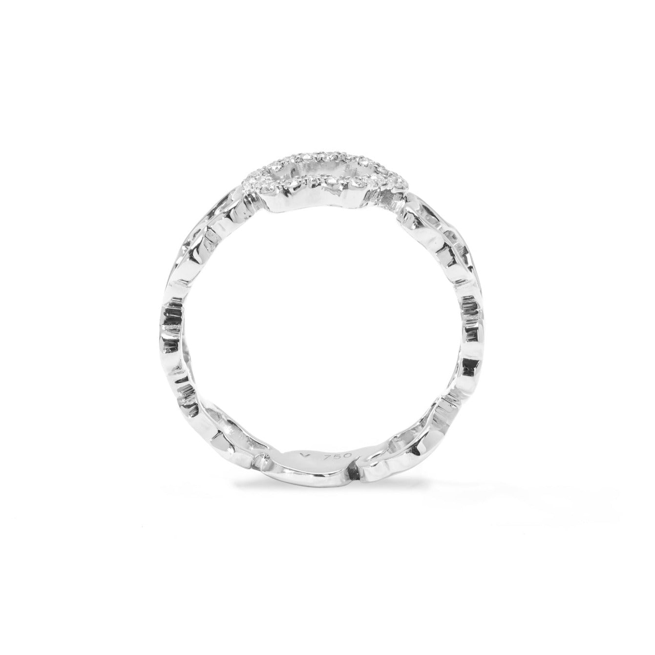 Golden Clouds Band Ring