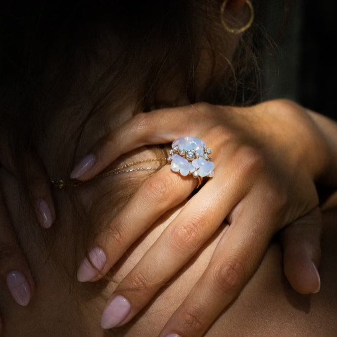 Cloud Diamond Collection Ring