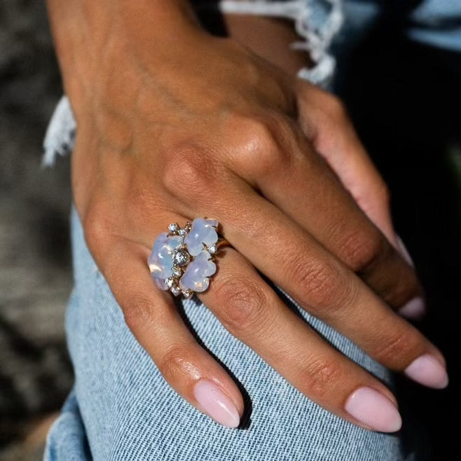 Cloud Diamond Collection Ring