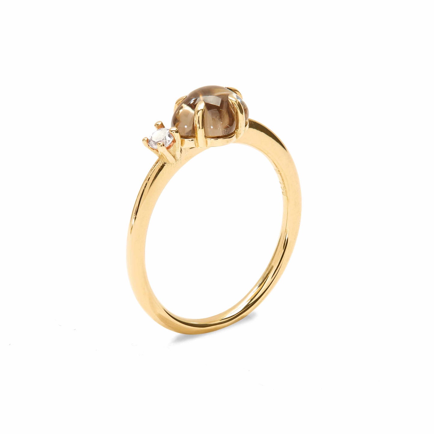 Mid Cloud Ring Diamond Smoke