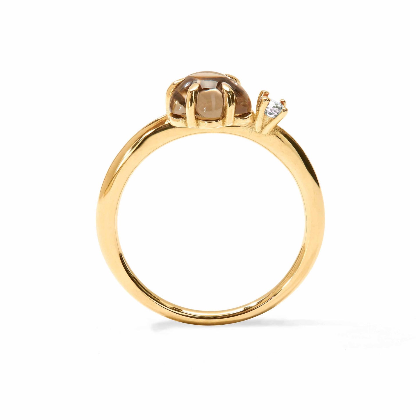 Mid Cloud Ring Diamond Smoke