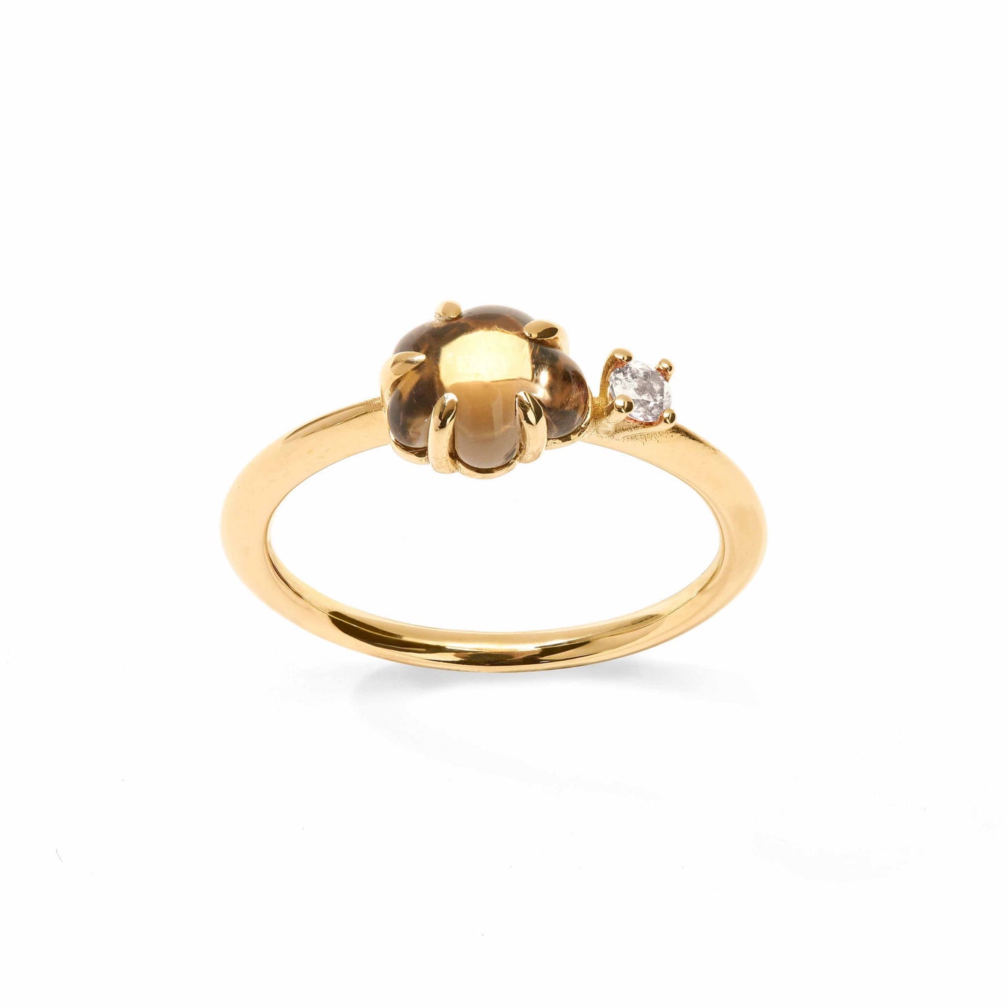Mid Cloud Ring Diamond Smoke