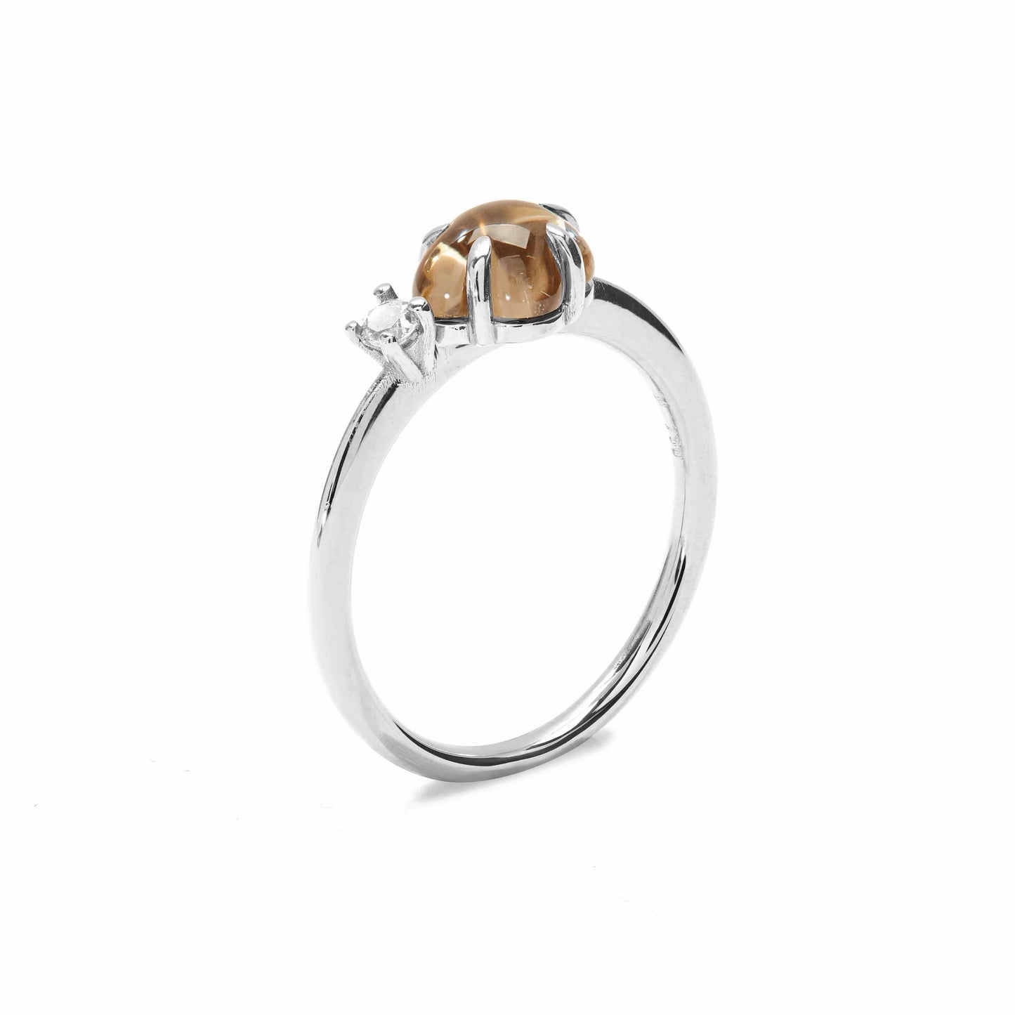 Mid Cloud Ring Diamond Smoke