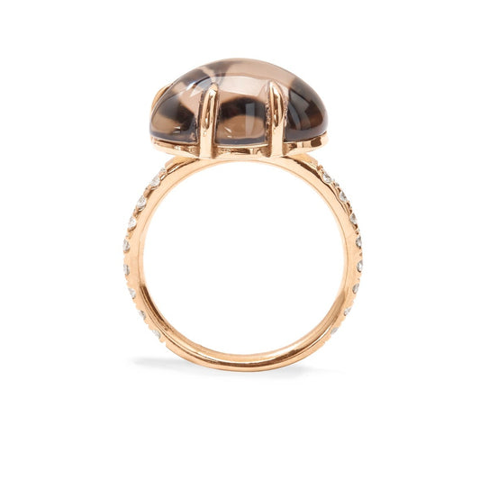 Cloud Ring Pavé Smoke