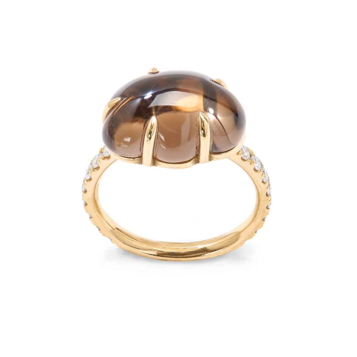 Cloud Ring Pavé Smoke