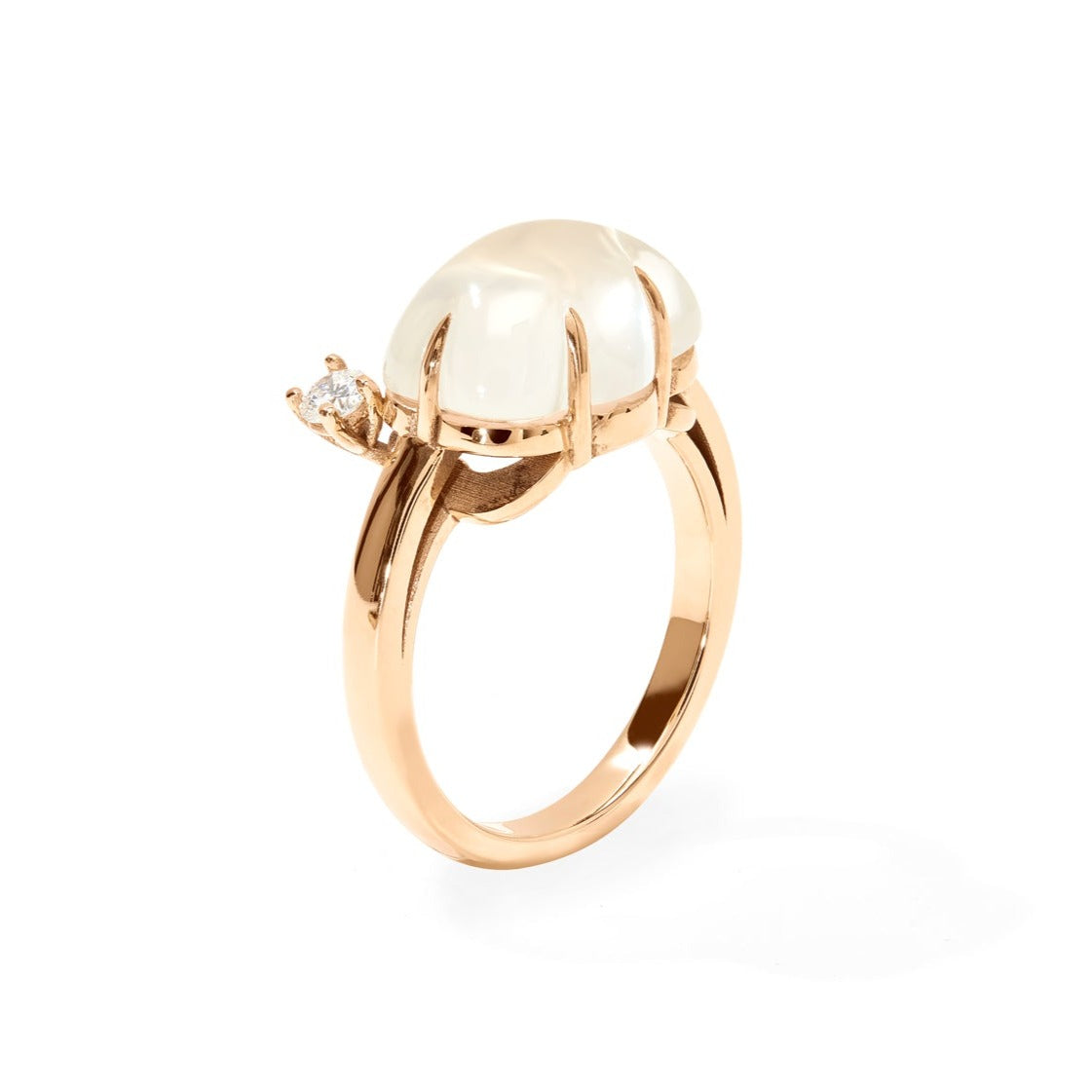 Cloud Ring Diamond Milk