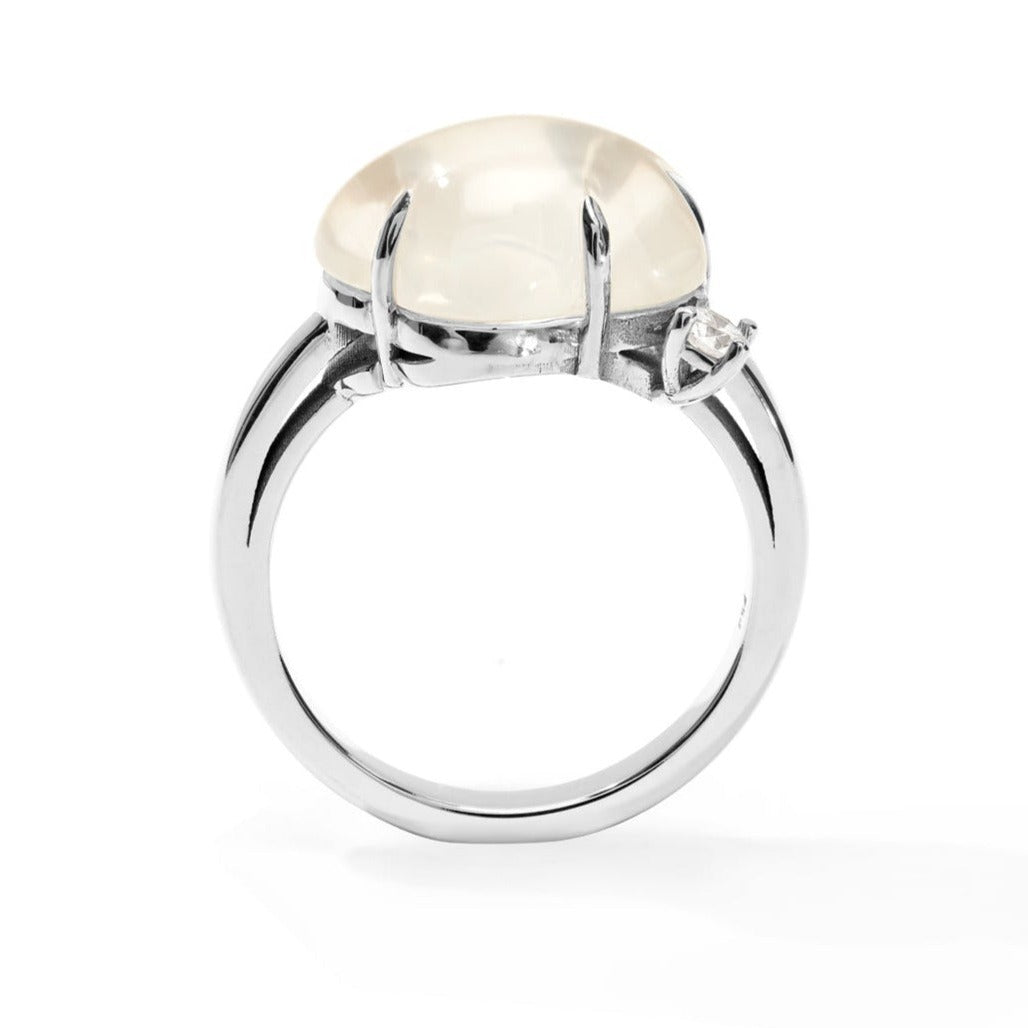 Cloud Ring Diamond Milk