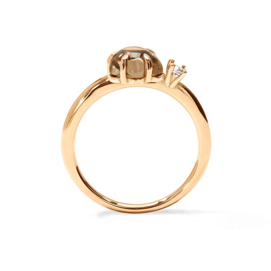 Mid Cloud Ring Diamond Smoke