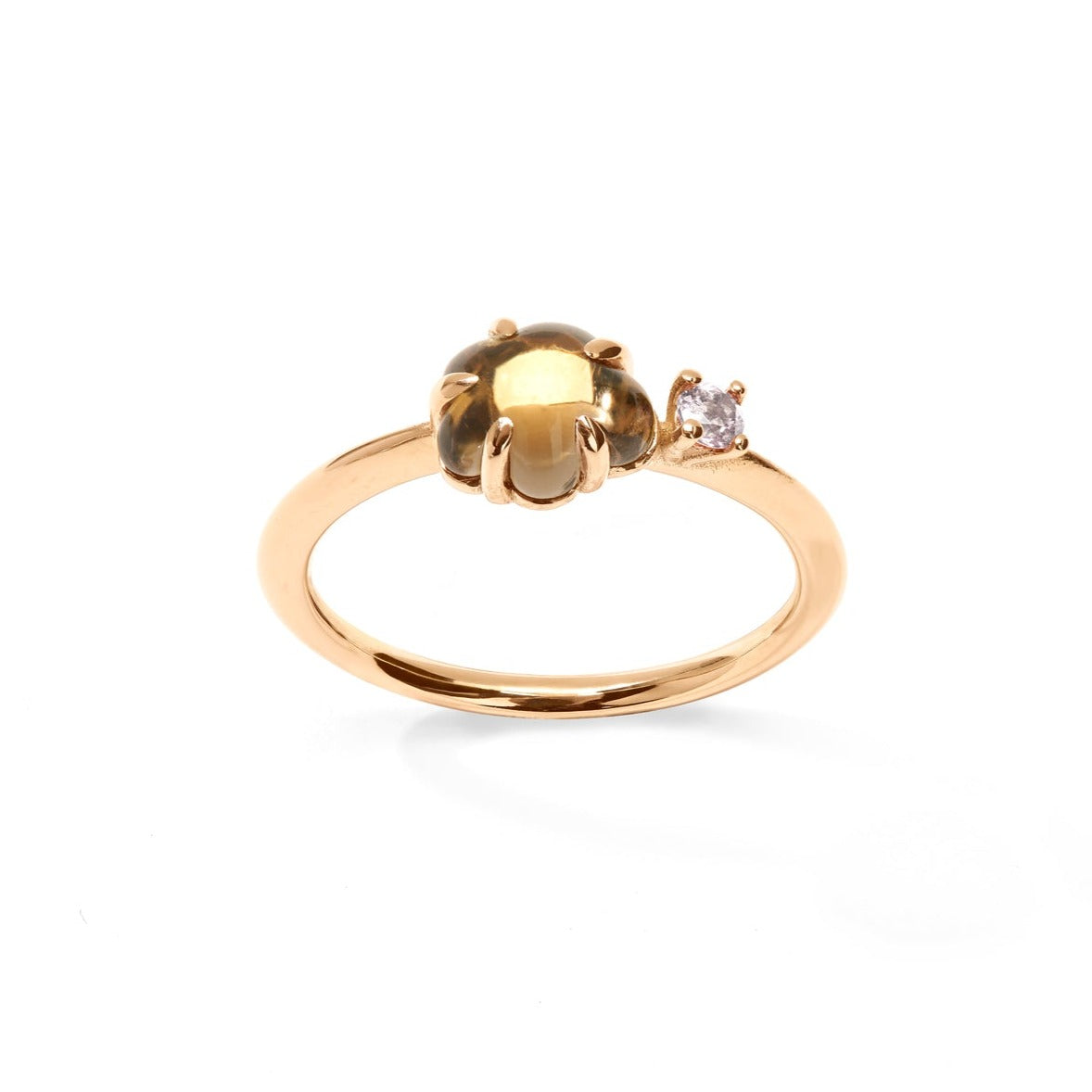 Mid Cloud Ring Diamond Smoke