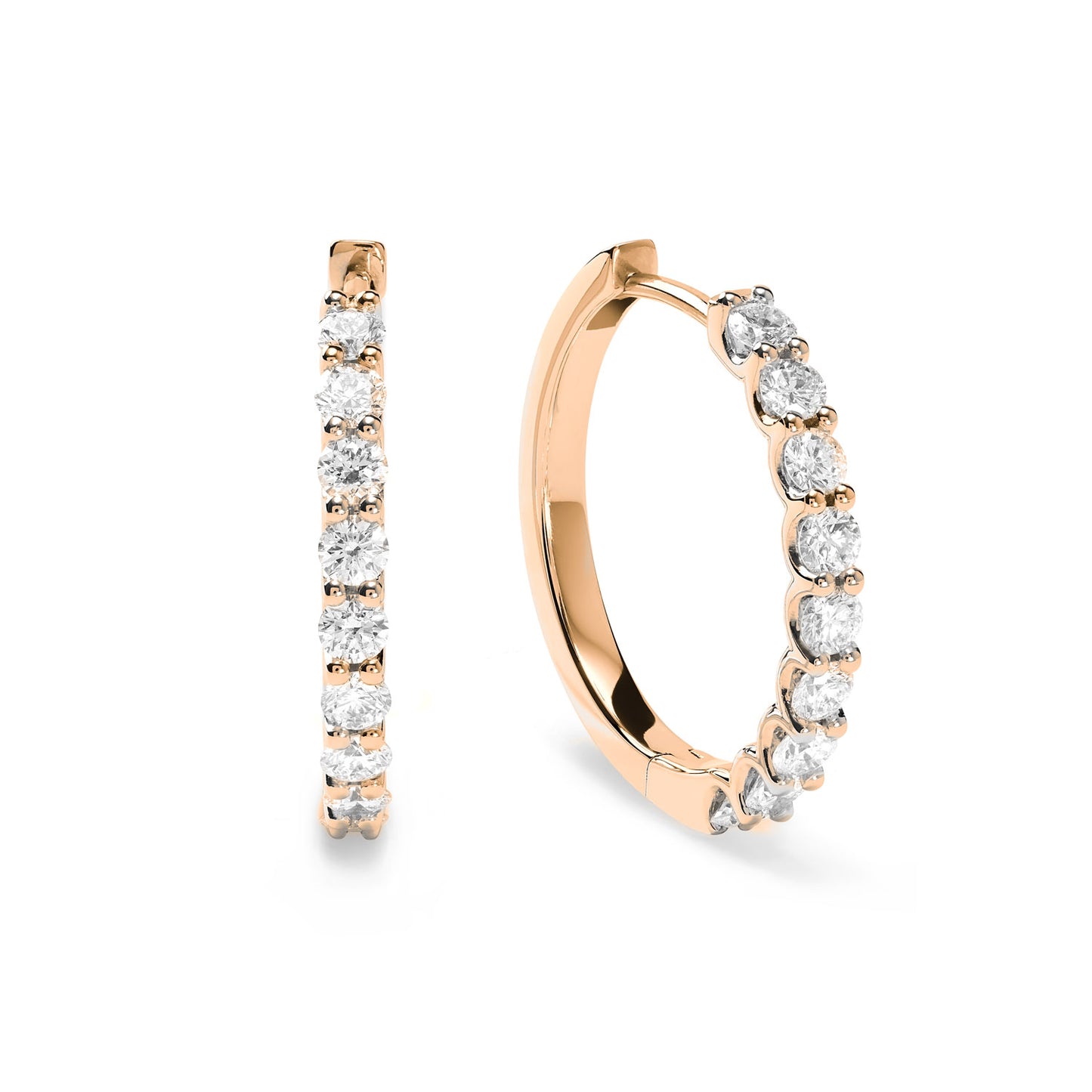 Bellezza Diamond Hoops