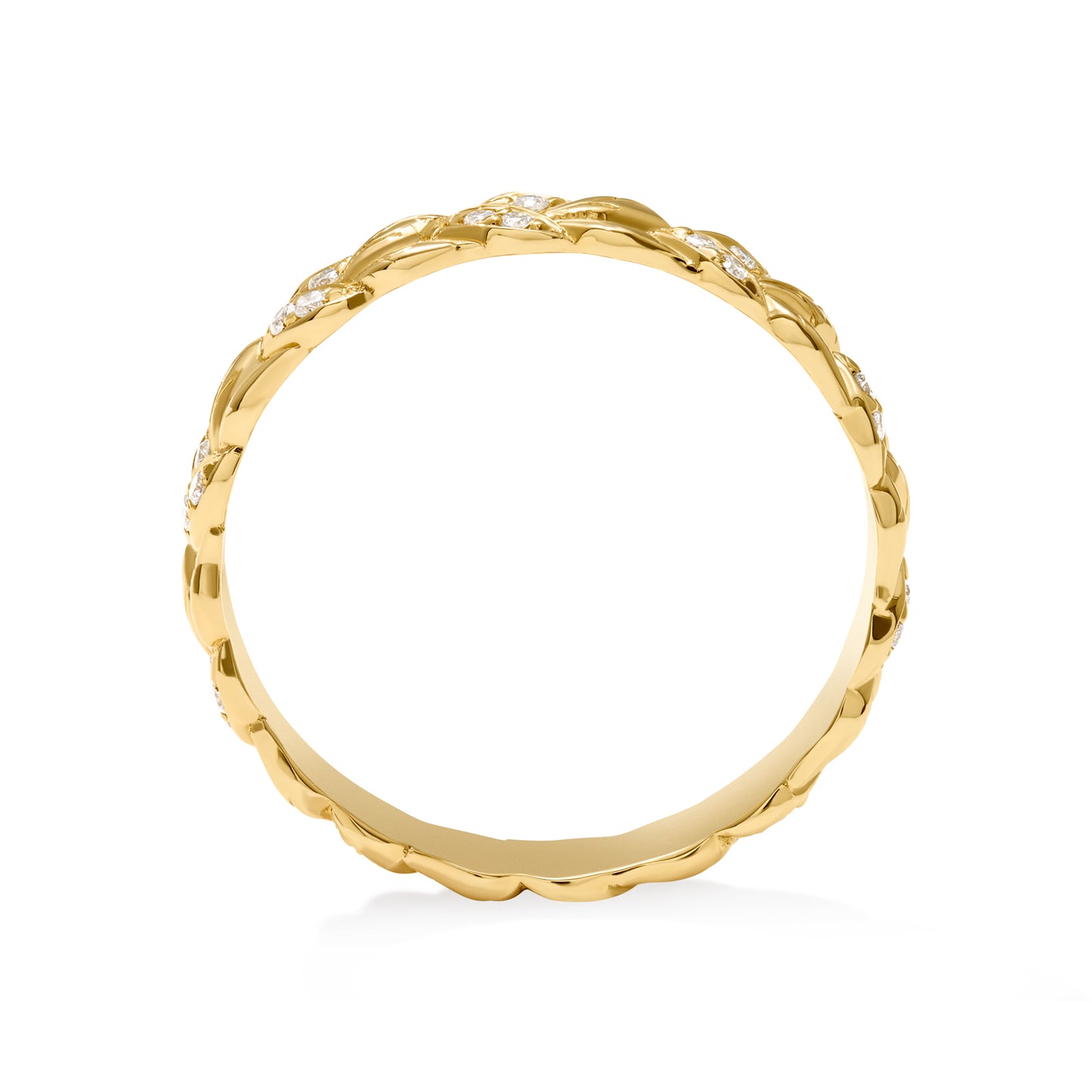 Lily Collection Band Ring Diamond