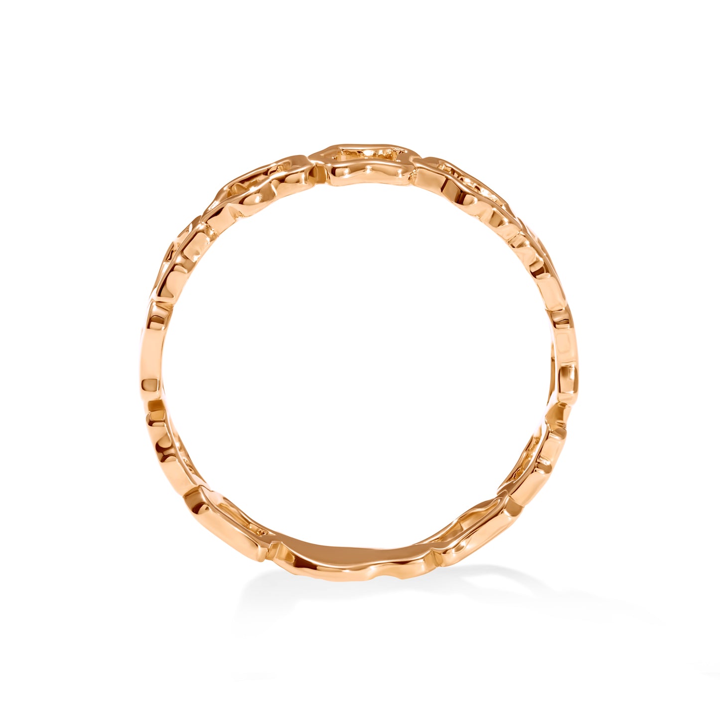 Golden Clouds Band Ring Mini