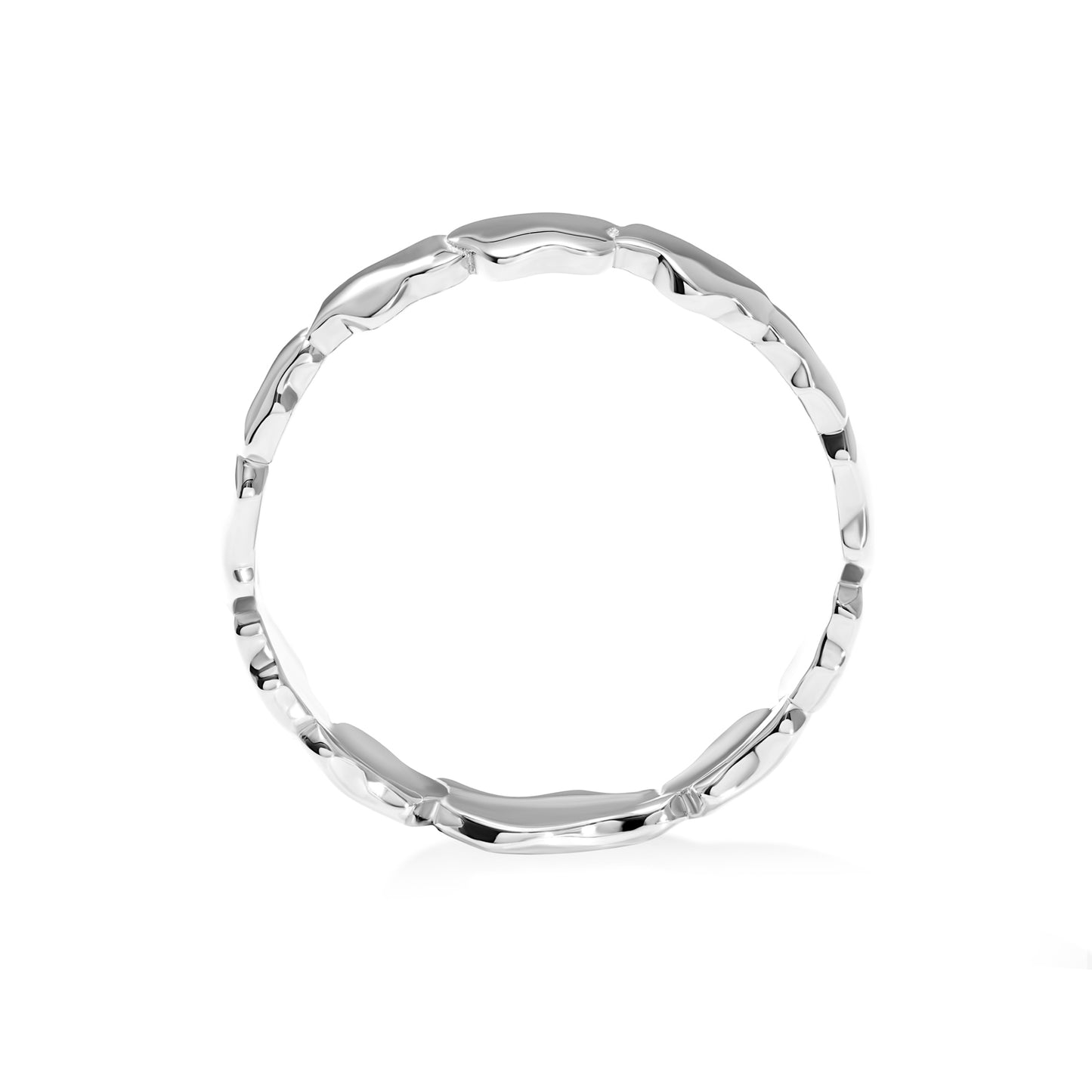 Golden Clouds Band Ring Mini Bold