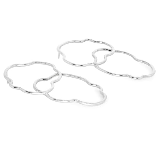 VIERI x Cloudy Solid Hoops