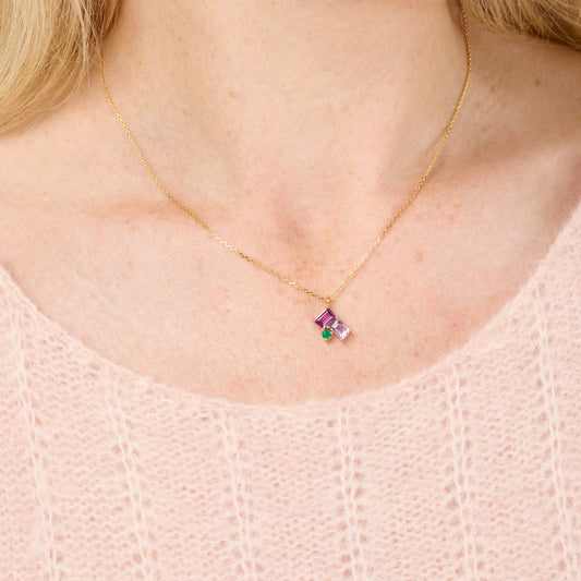 VIERI Candy Halskette Viola Verde