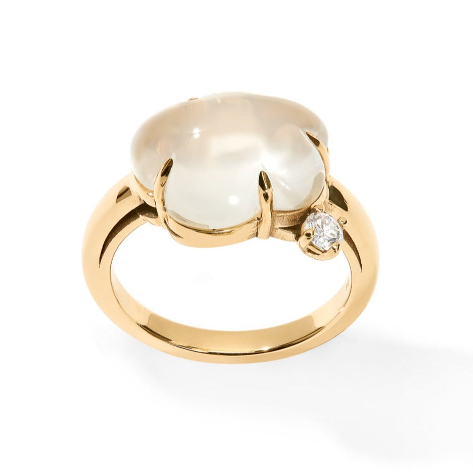 Cloud Ring Diamond Milk