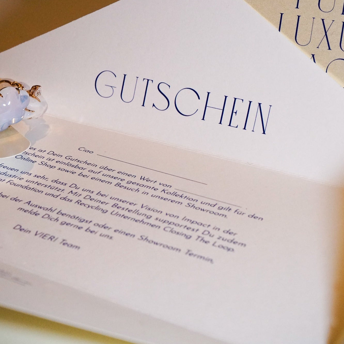 VIERI Fine Jewellery Geschenkgutschein