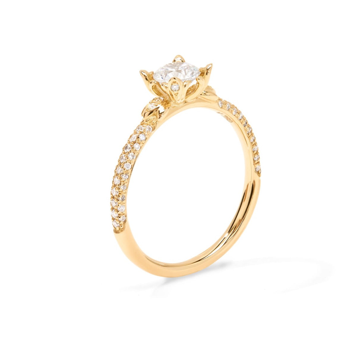 VIERI Classics Lily Midi 18 karat recyceltes Gold Diamanten