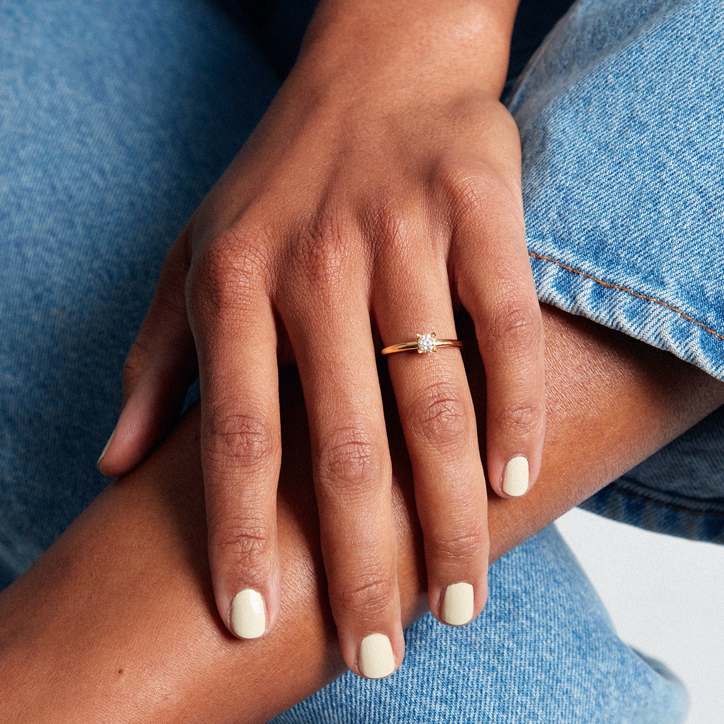 Lily Ring Mini Diamond