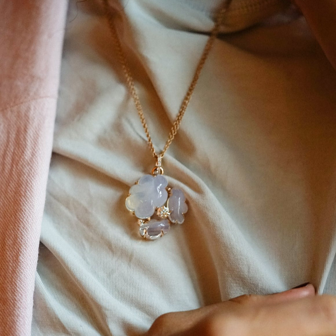 Cloud Collection Diamond Halskette