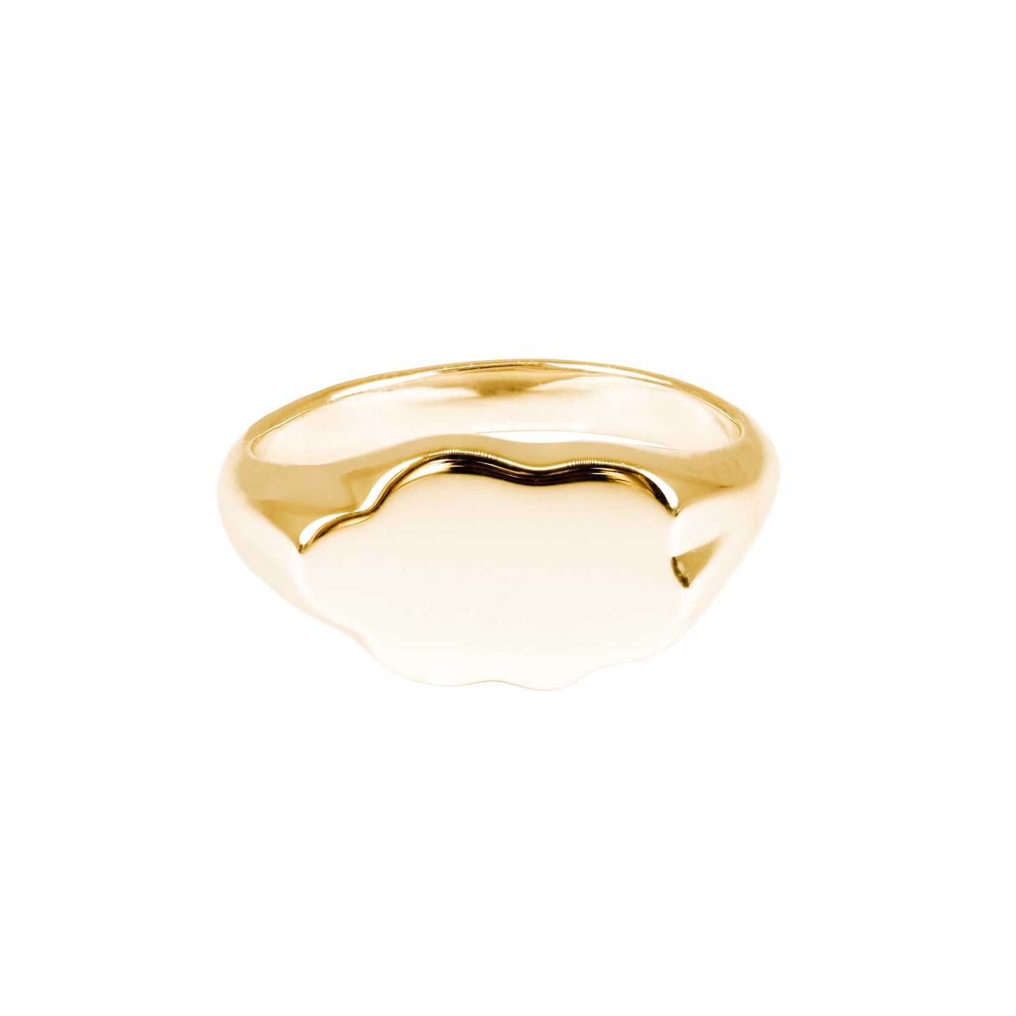 Modern Icons Collection Siegelring Cloud Gold