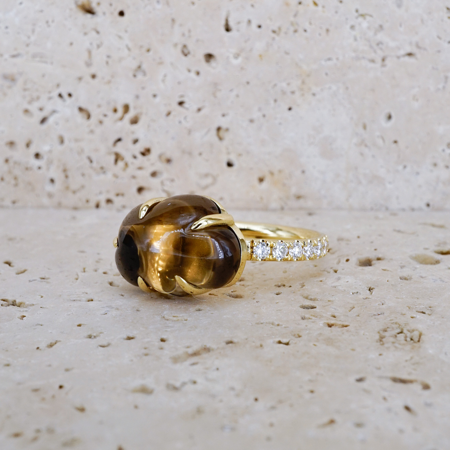 Cloud Ring Pavé