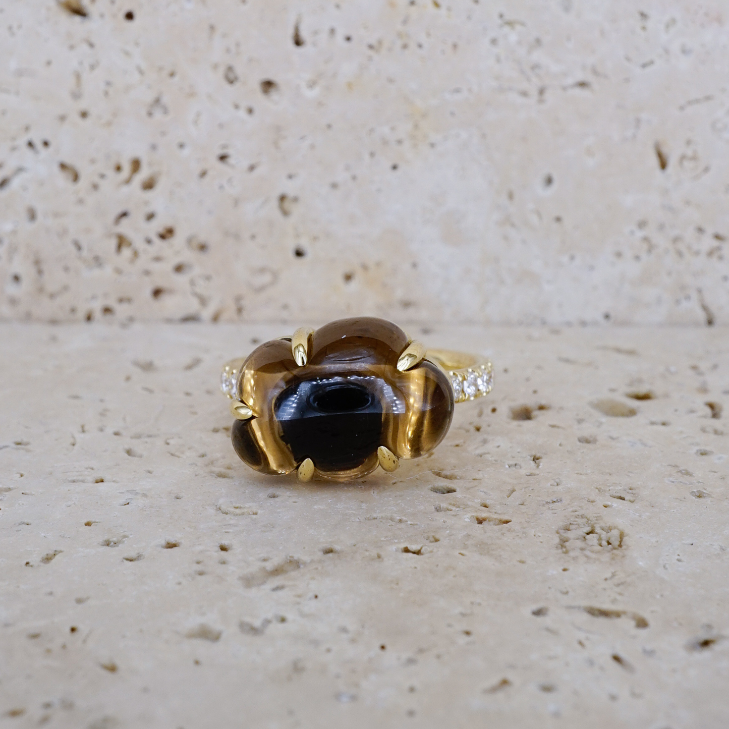 Cloud Ring Pavé