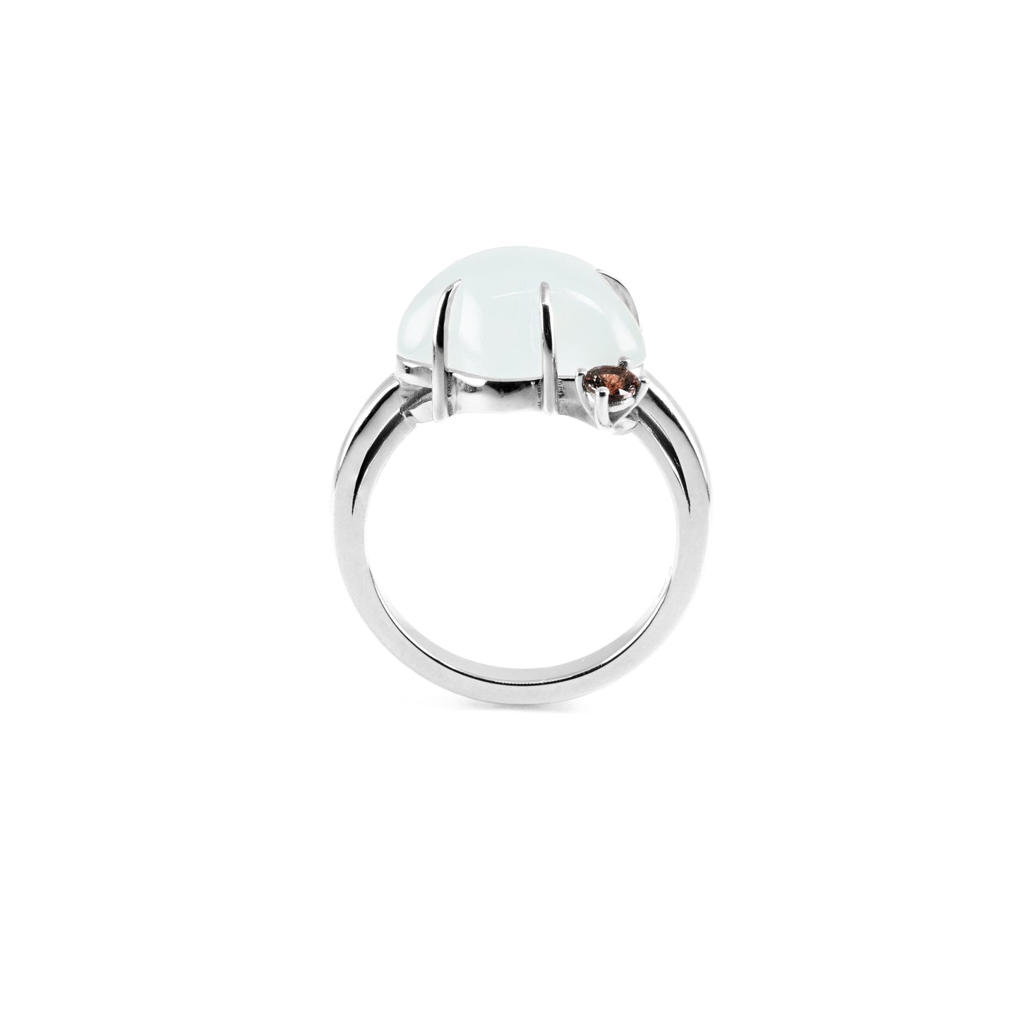 VIERI x Cloudy Blue Signature Ring Silver