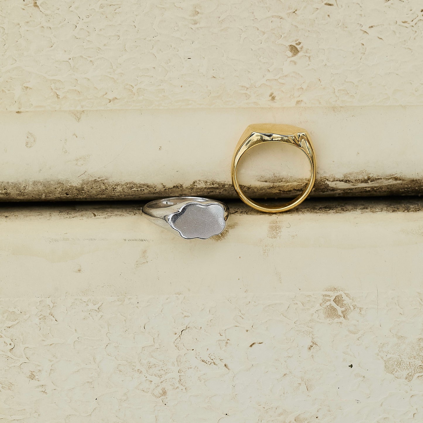 Modern Icons Collection Siegelring Cloud Silber