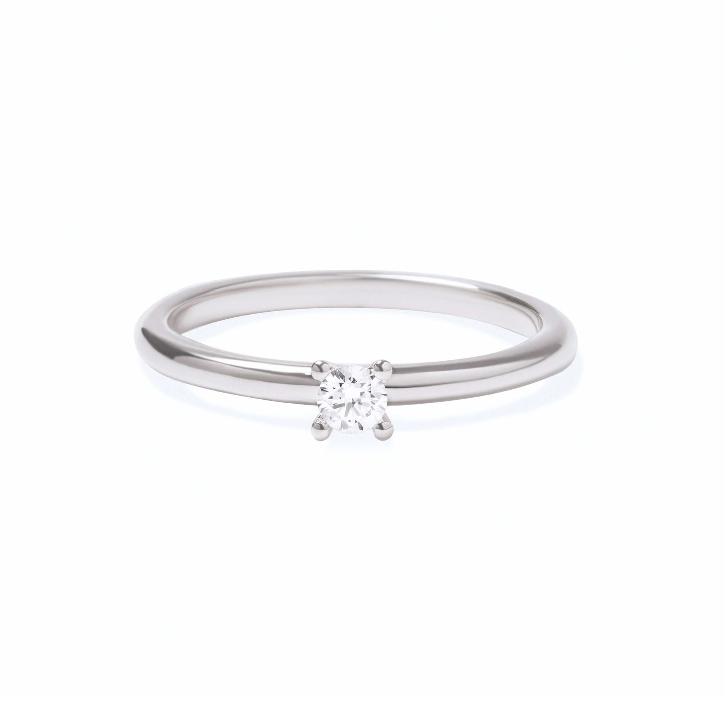 VIERI Birthstone Collection Ring Diamant - April