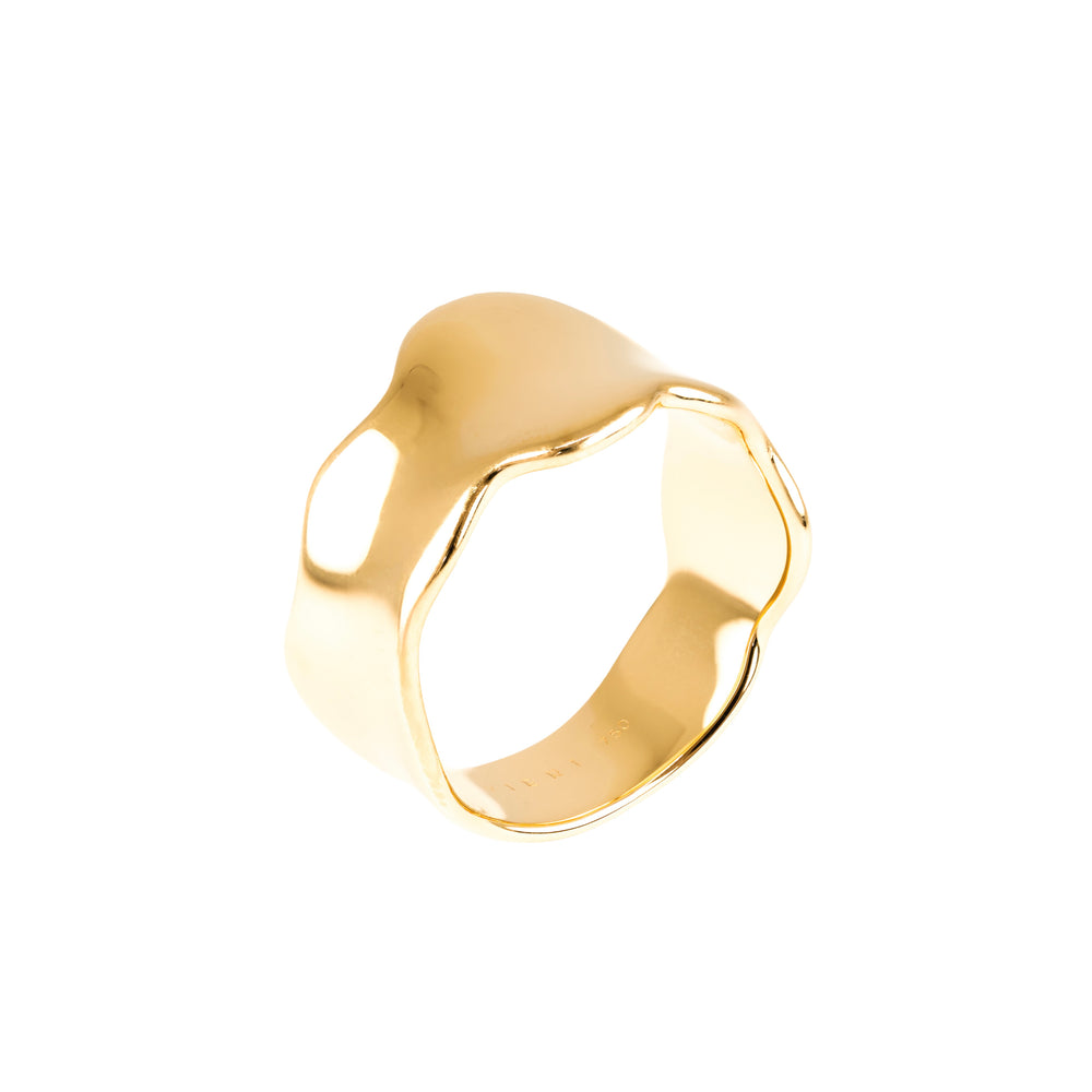 Modern Icons Collection Cloud Wave Ring
