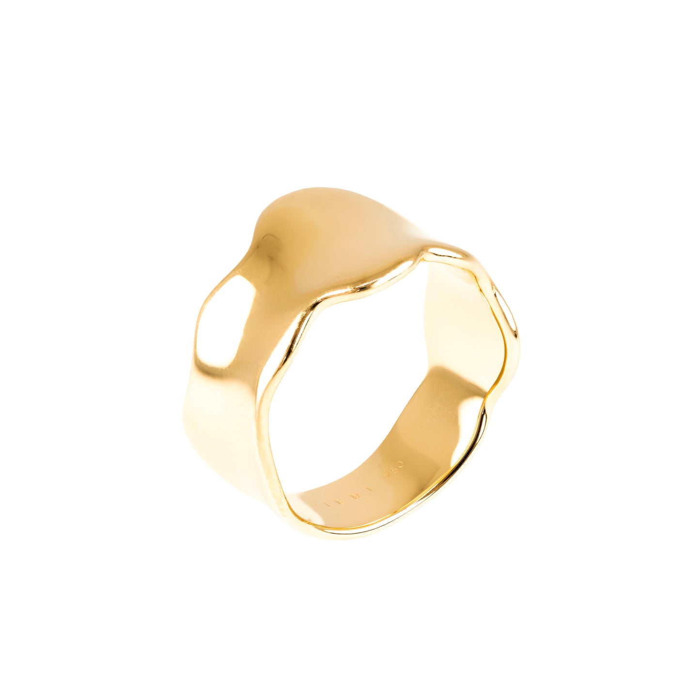 Modern Icons Collection Cloud Wave Ring