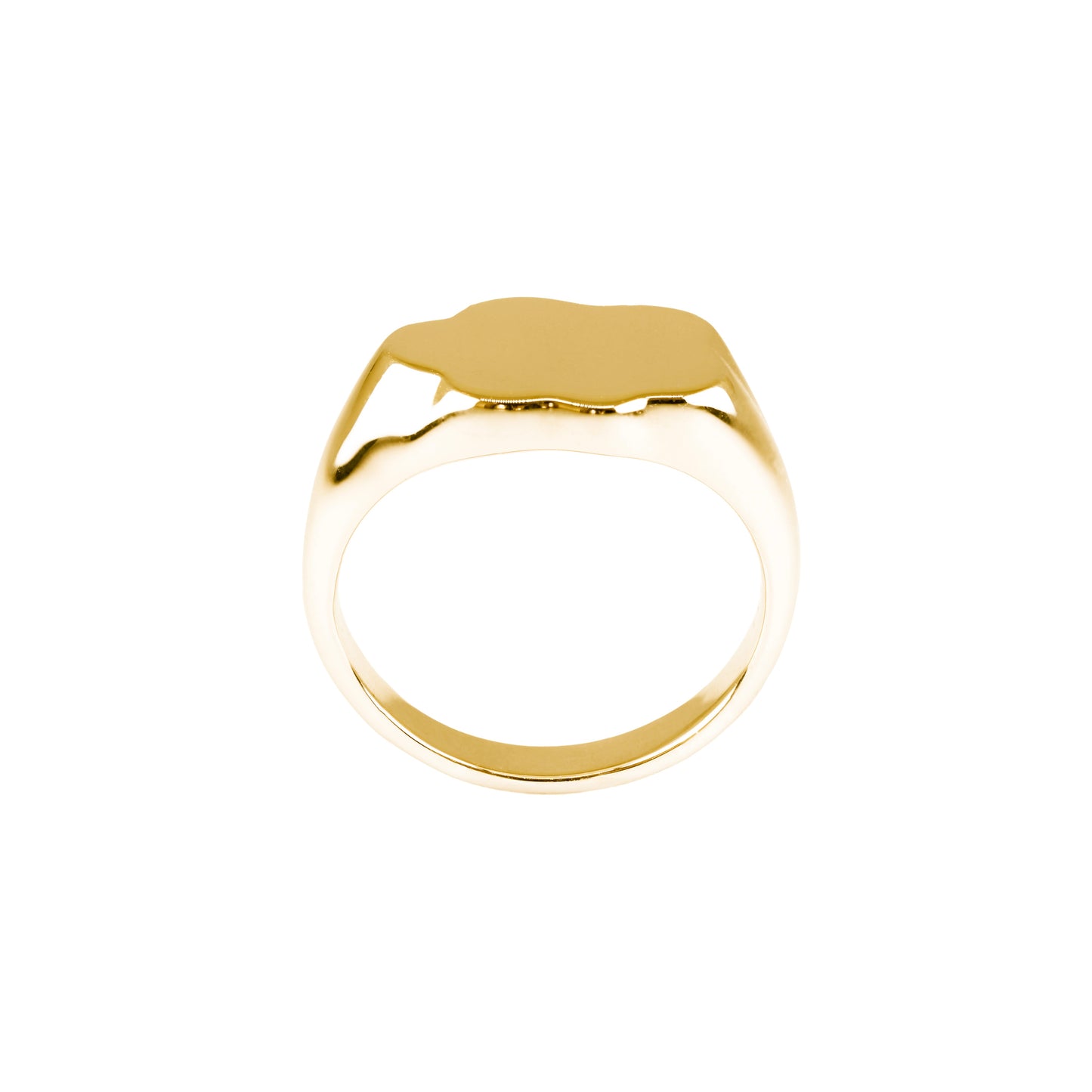 Modern Icons Collection Siegelring Cloud Gold