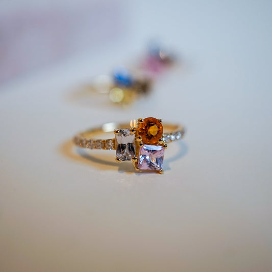 VIERI Candy Ring Luce Rosa