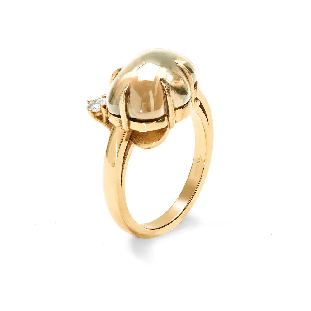 Golden Edition Cloud Ring Diamond