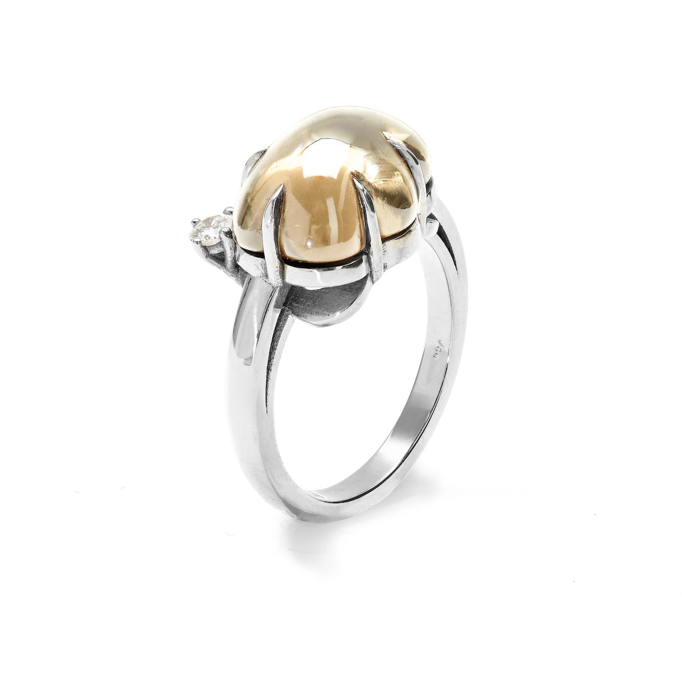 Golden Edition Cloud Ring Diamond