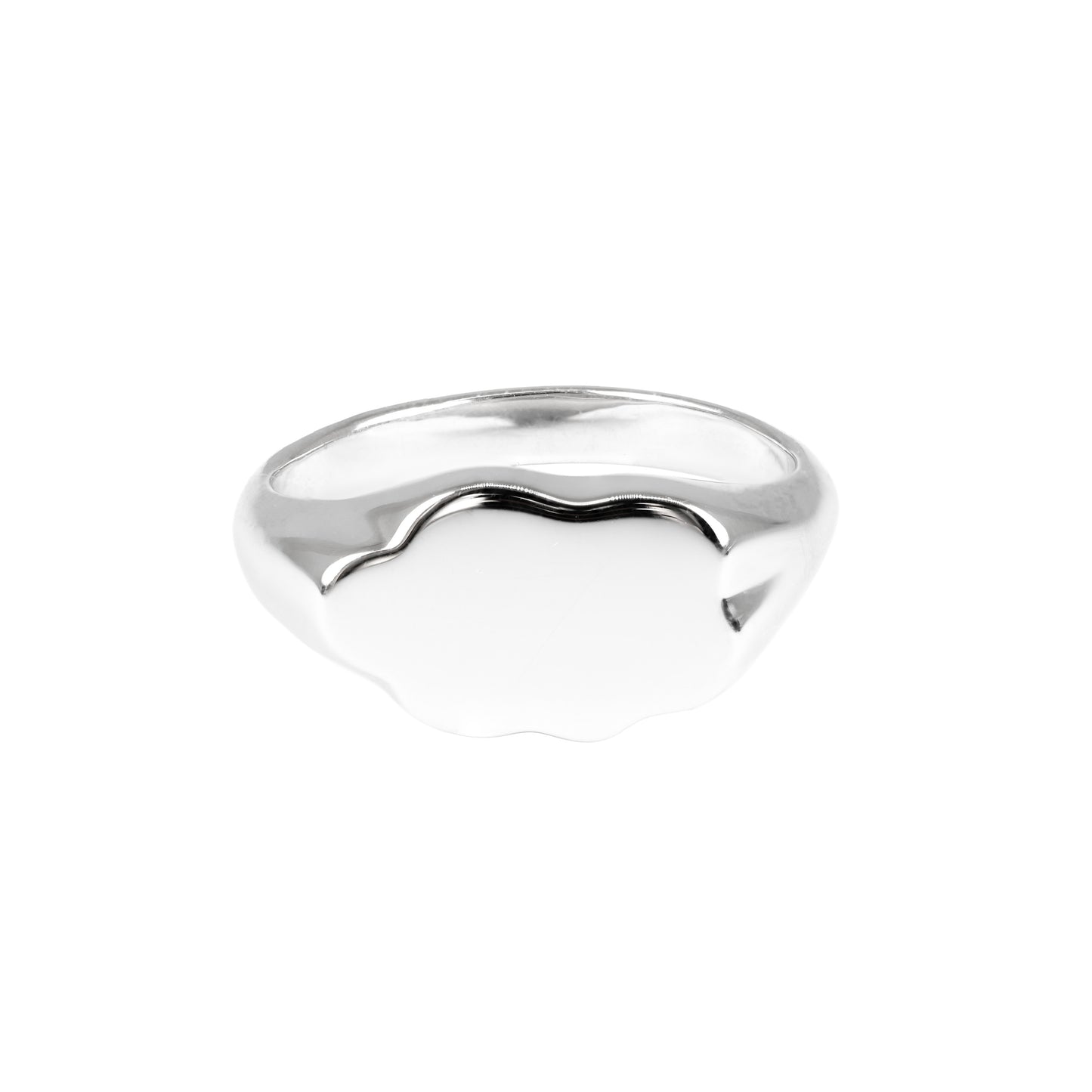 Modern Icons Collection Siegelring Cloud Silber