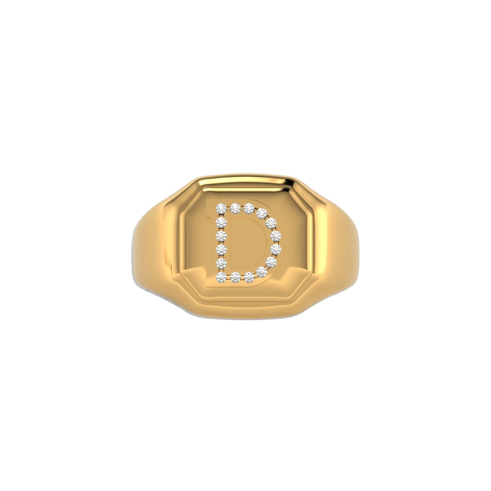 Initials Collection Ring D