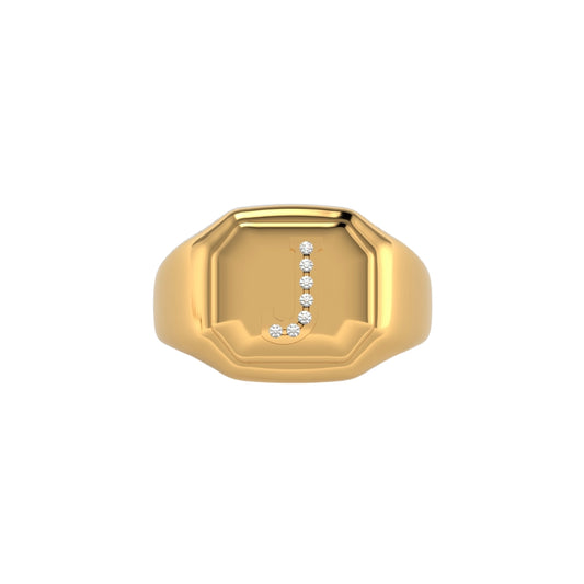 Initials Collection Ring J