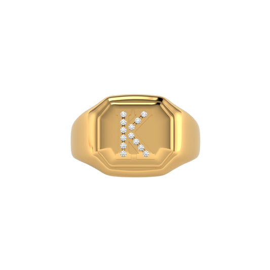 Initials Collection Ring K